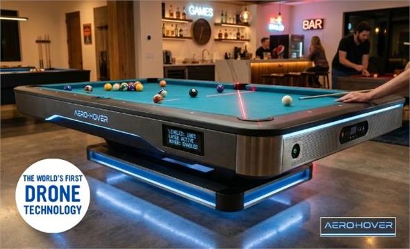 The Aero-Hover Floating Pool Table™